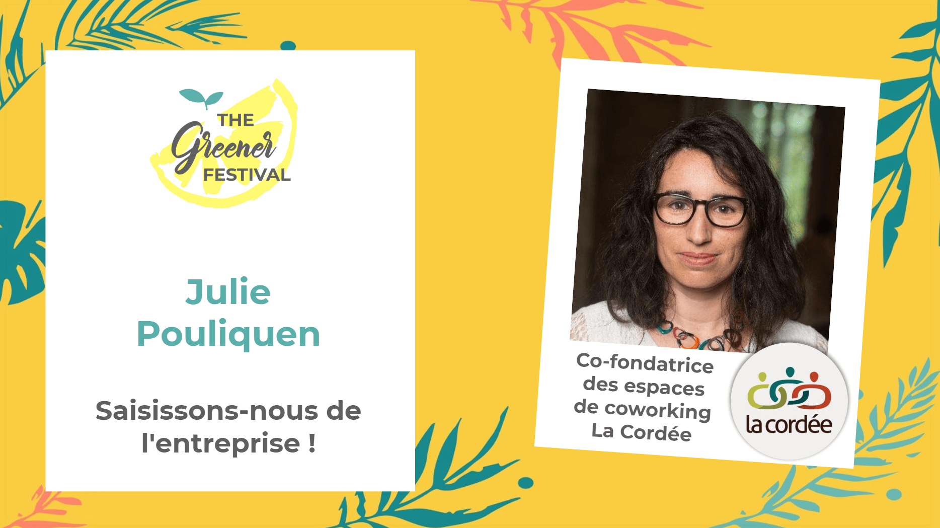 Julie Pouliquen - The Greener Festival 2019